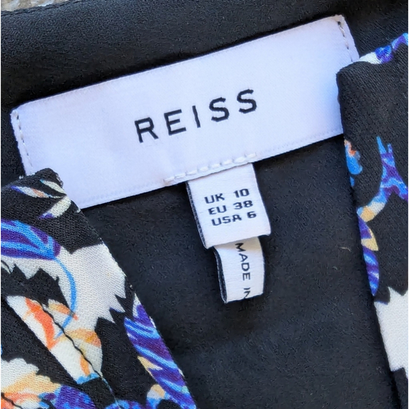 Reiss Lulu Flippy Ruffle Hem Mini | Soft Swing Silhouette, Sz 6 - Picture 7 of 12